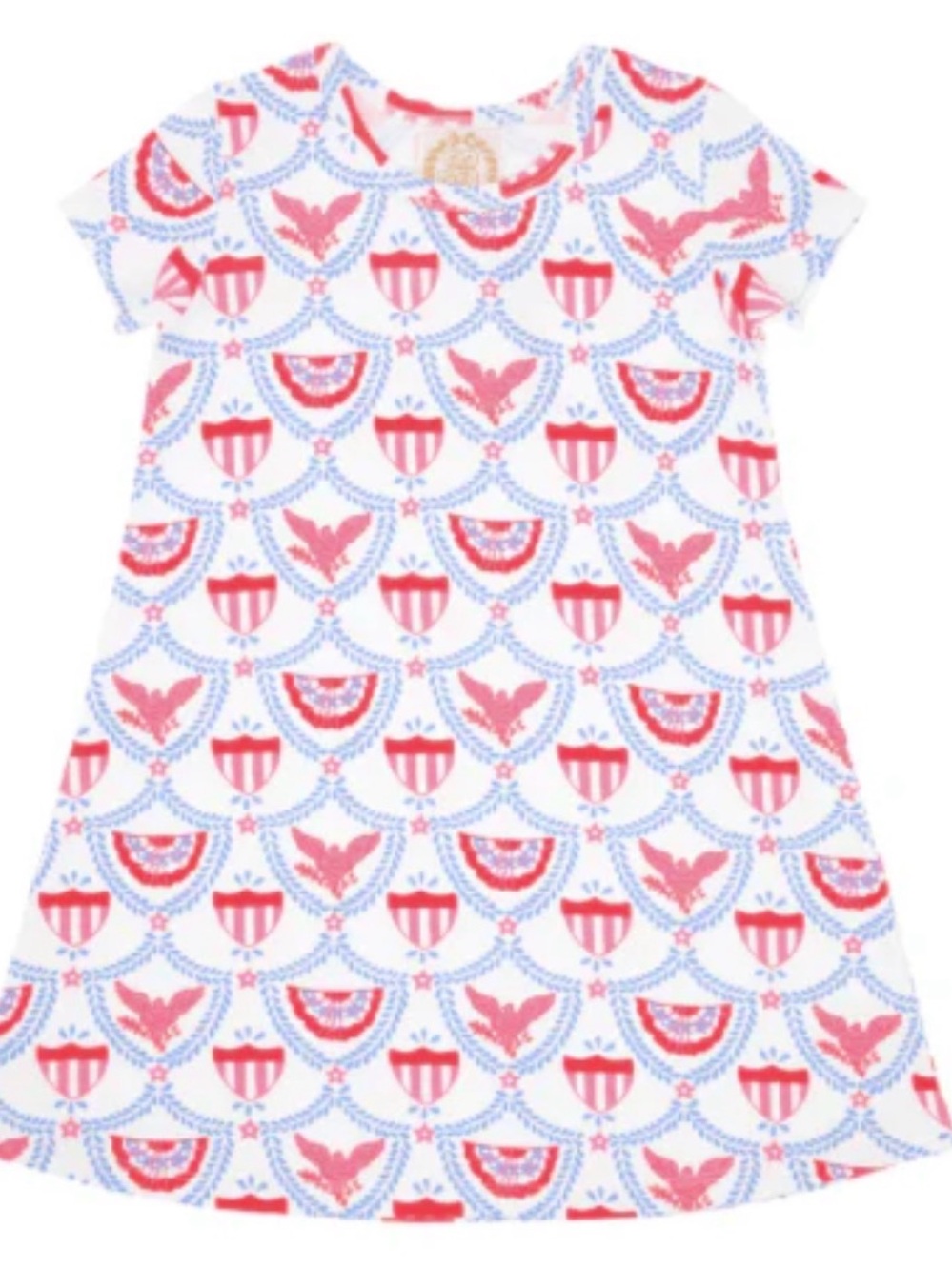The Beaufort Bonnet Company poly play dress in American swag